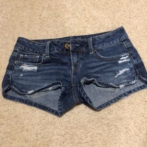 American Eagle Size 0 Jean Shorts